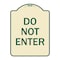 Signmission Parking Lot Do Not Enter Heavy-Gauge Aluminum Architectural Sign, 24" x 18", TG-1824-23429 A-DES-TG-1824-23429 - alternate 1